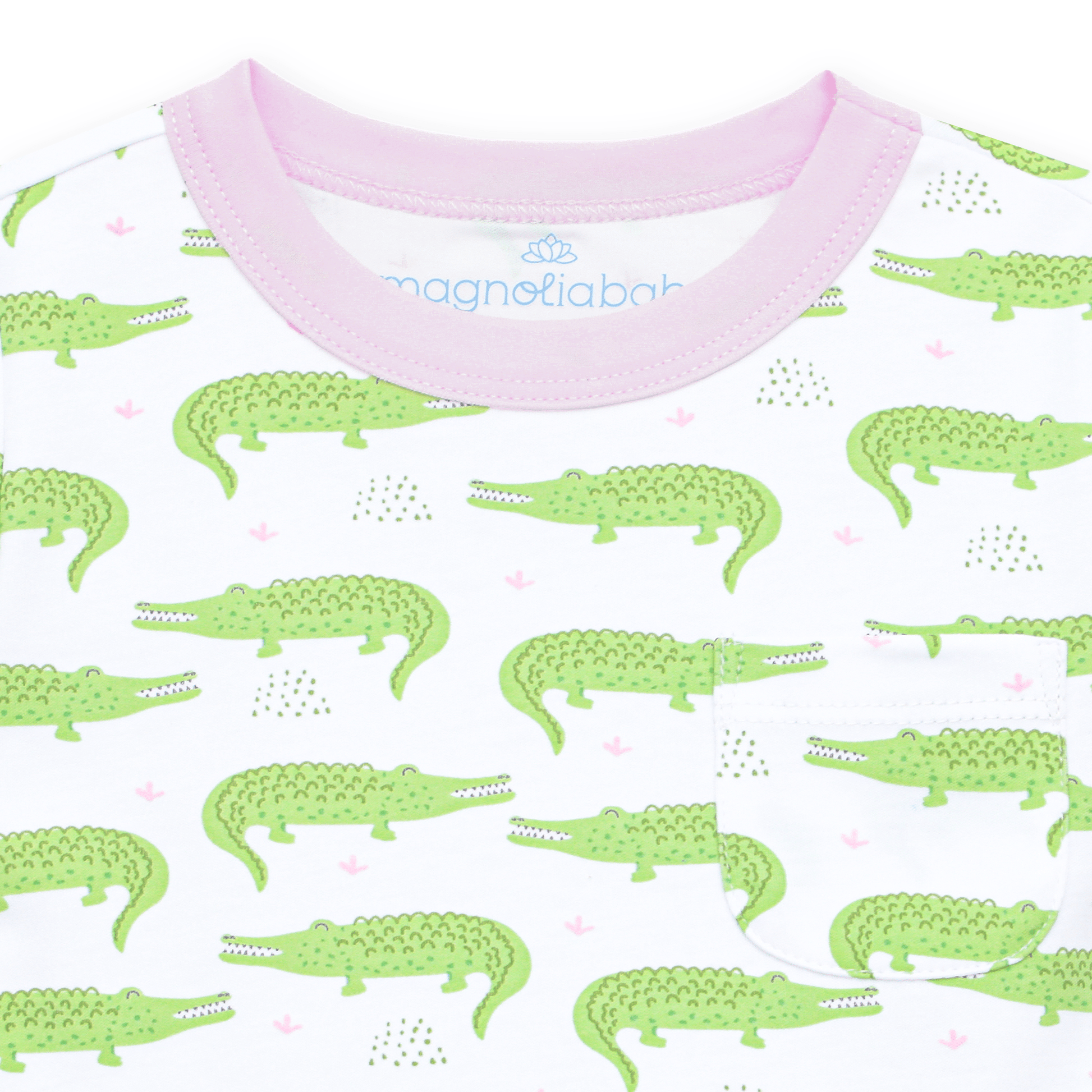 Bayou Baby Nightdress - Pink - Magnolia BabyNightdress