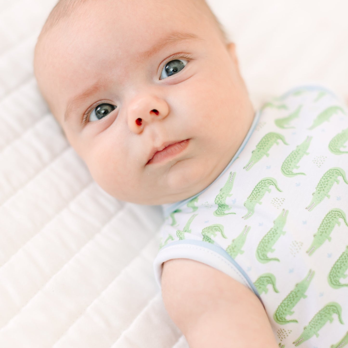 Bayou Baby Print Bubble - Light Blue - Magnolia BabyBubble