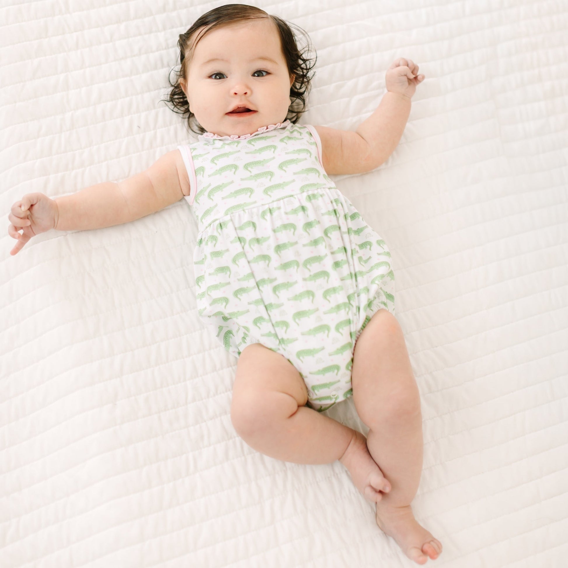 Bayou Baby Print Bubble - Pink - Magnolia BabyBubble