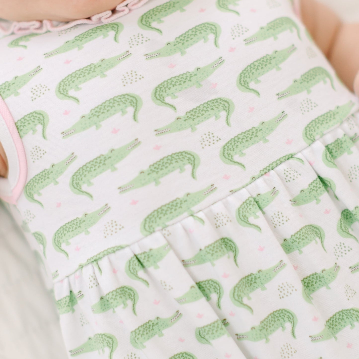 Bayou Baby Print Bubble - Pink - Magnolia BabyBubble