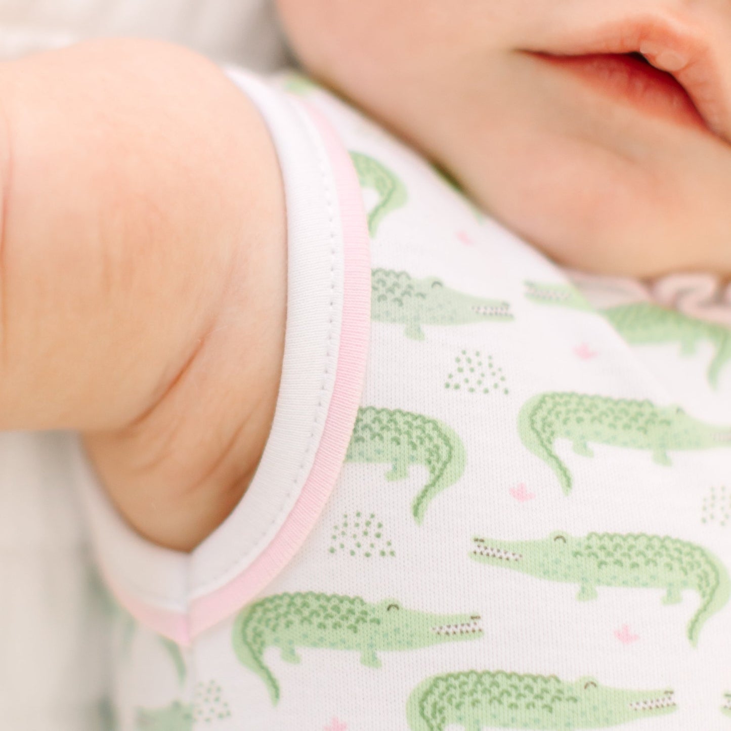 Bayou Baby Print Bubble - Pink - Magnolia BabyBubble