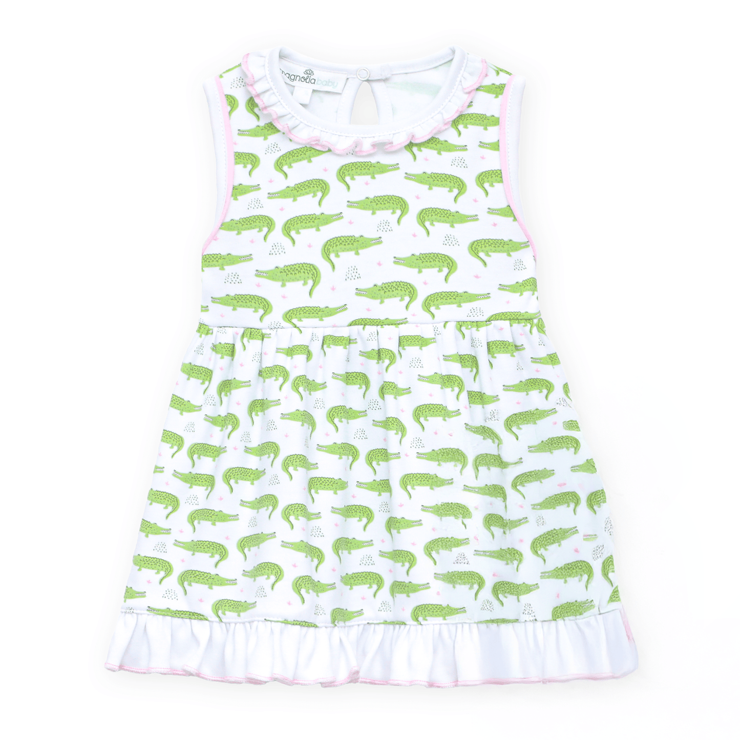 Magnolia Baby_Bayou Baby Print Dress - Pink_3