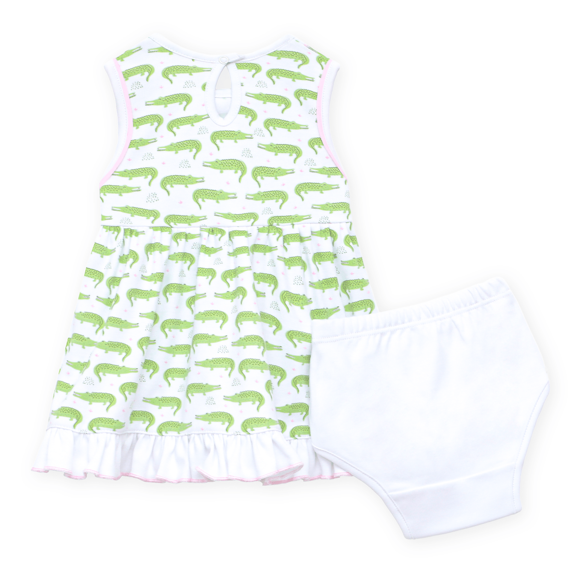 Magnolia Baby_Bayou Baby Print Dress - Pink_2