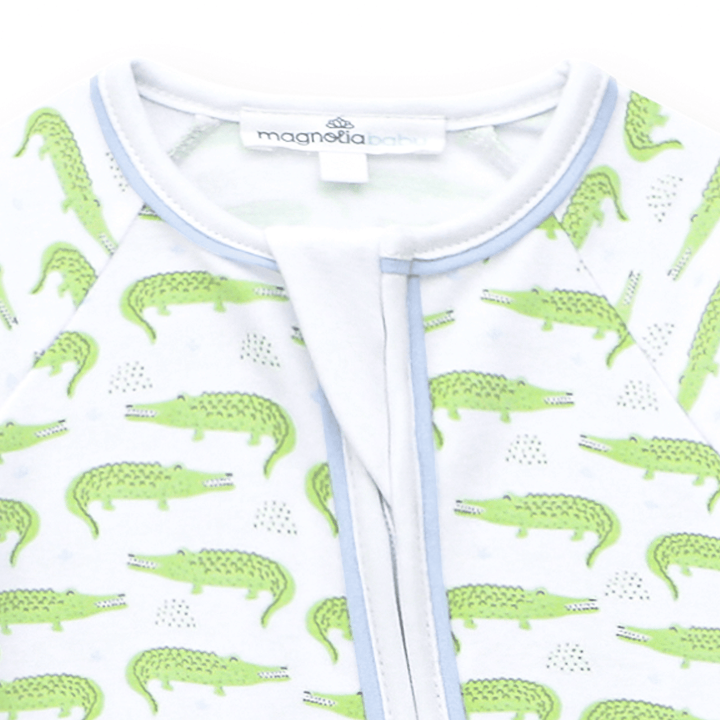 Magnolia Baby_Bayou Baby Print Zip Playsuit - Light Blue_3