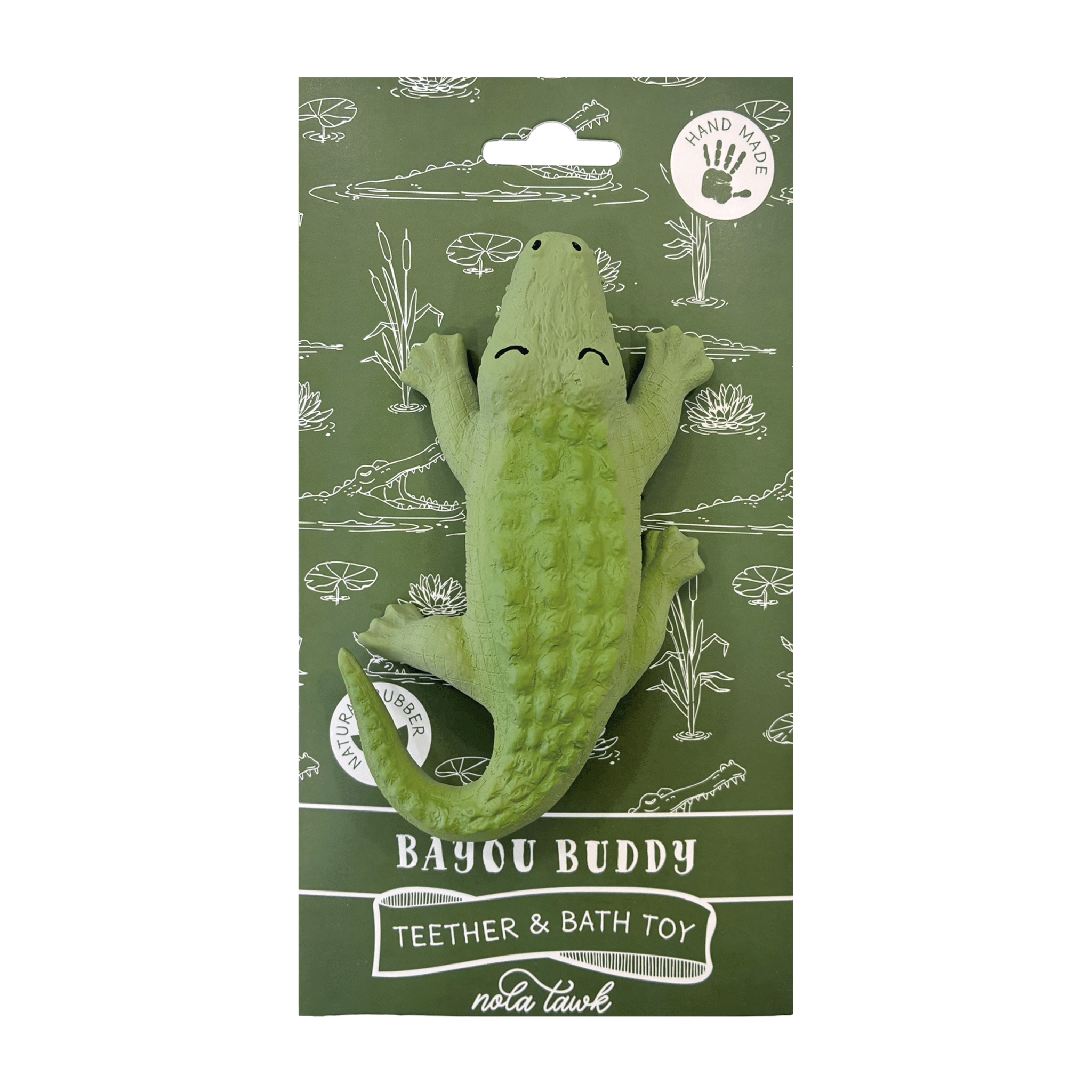 Bayou Buddy Gator Teether & Bath Toy - Magnolia BabyTeether