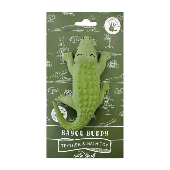 Bayou Buddy Gator Teether & Bath Toy - Magnolia BabyTeether