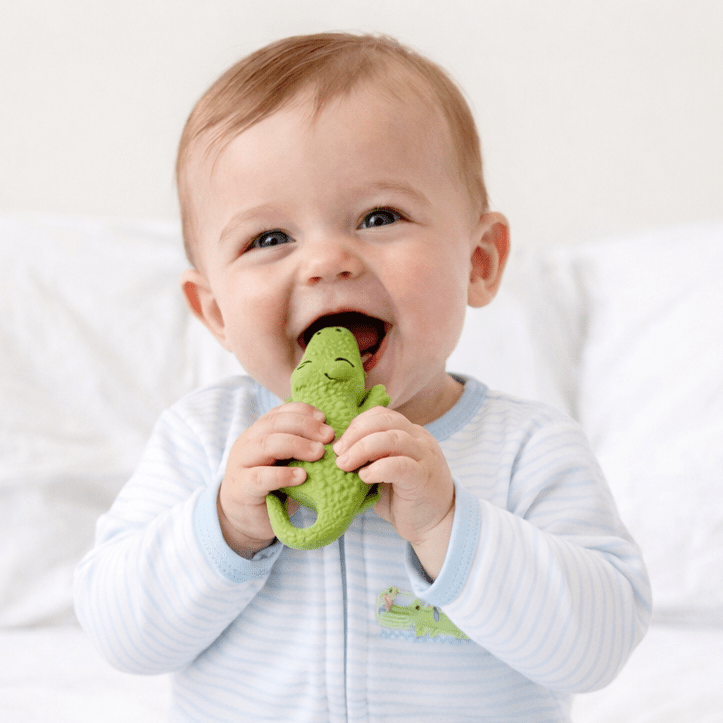 Bayou Buddy Gator Teether & Bath Toy - Magnolia BabyTeether