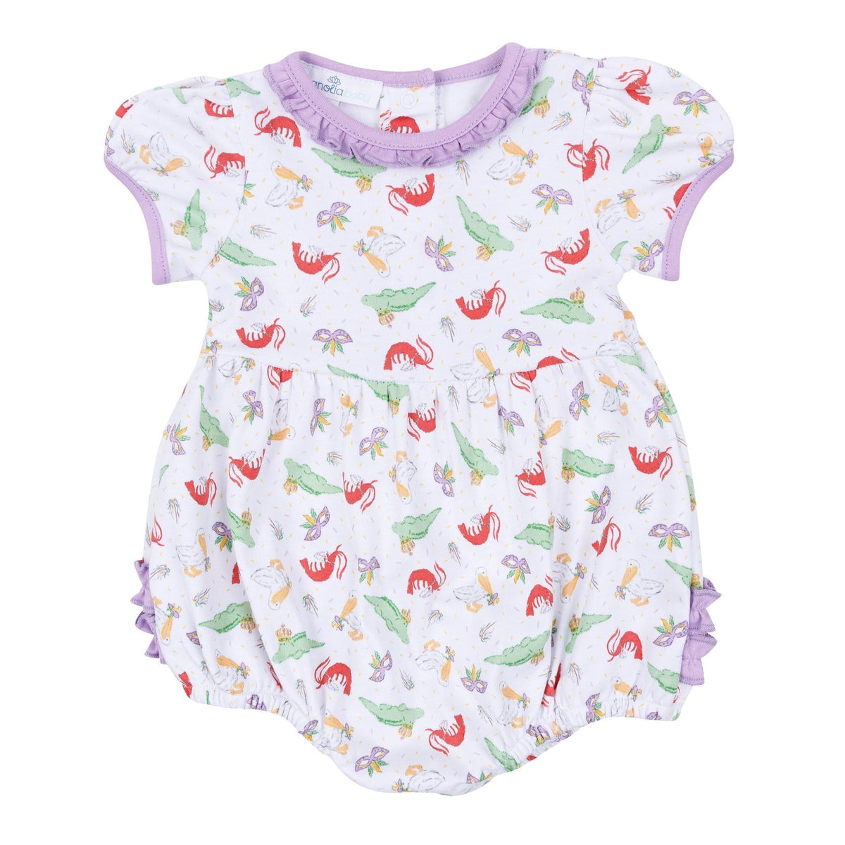 Magnolia Baby_Bayou Pals Print Ruffle Bubble_1