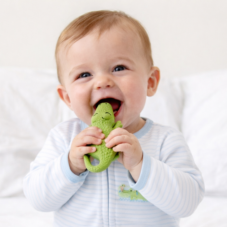 Bayou Buddy Gator Teether & Bath Toy