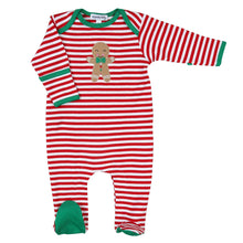  Be Jolly Applique Lap Footie - Magnolia BabyFootie