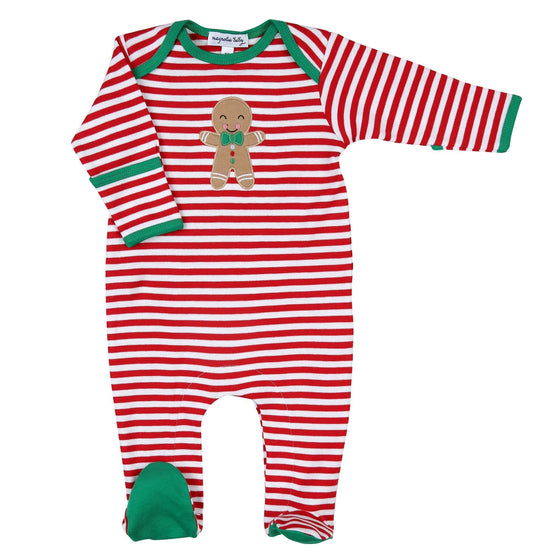 Be Jolly Applique Lap Footie - Magnolia BabyFootie