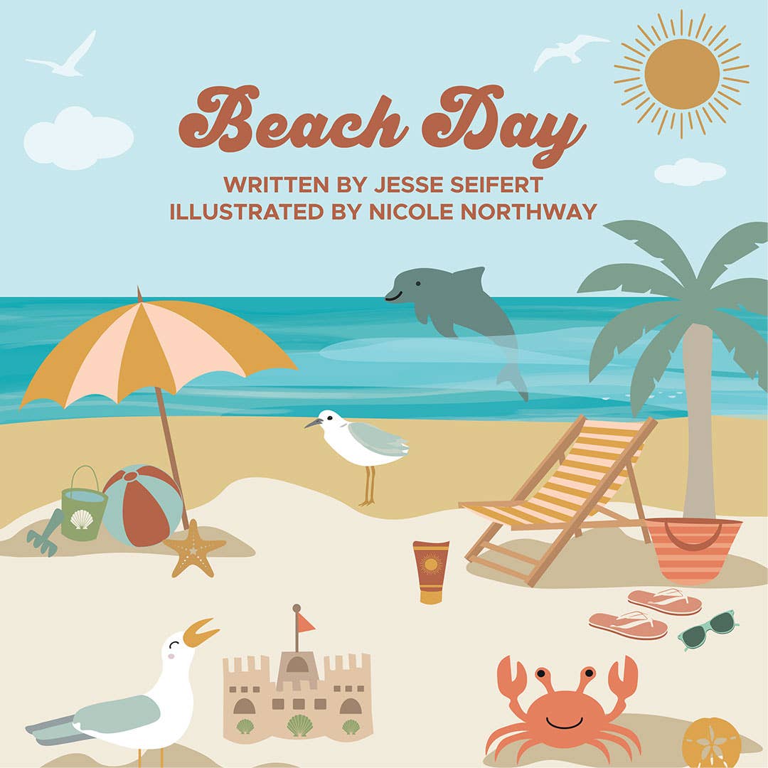 Beach Day Look and Find Board Book - Magnolia BabyBook