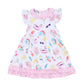 Beach Party Infant Flutters Dress Set - Magnolia BabyDress