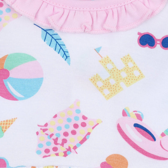 Beach Party Infant Flutters Dress Set - Magnolia BabyDress