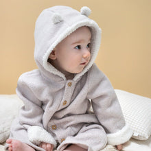  Bear Hooded Romper - Magnolia BabyPlaysuit