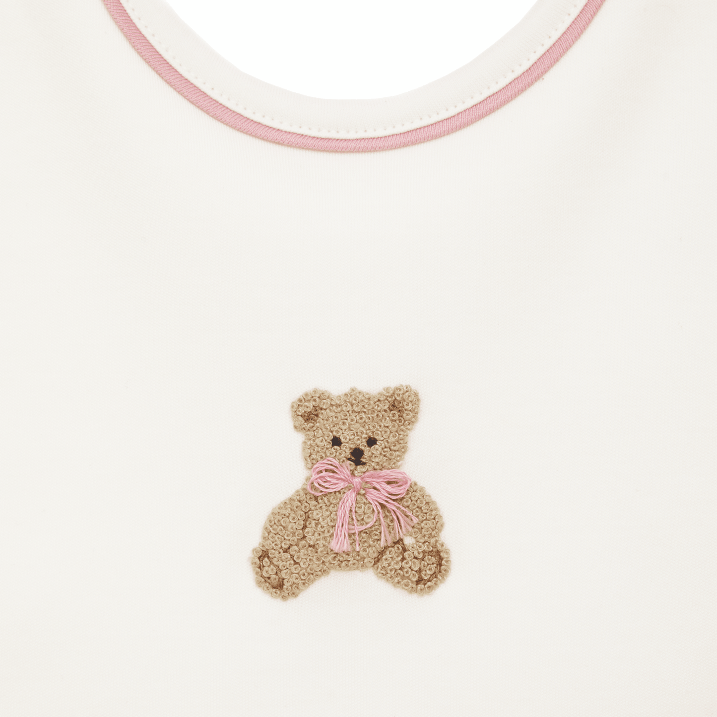 Bear Hugs Bib - Dusty Rose - Magnolia BabyBib