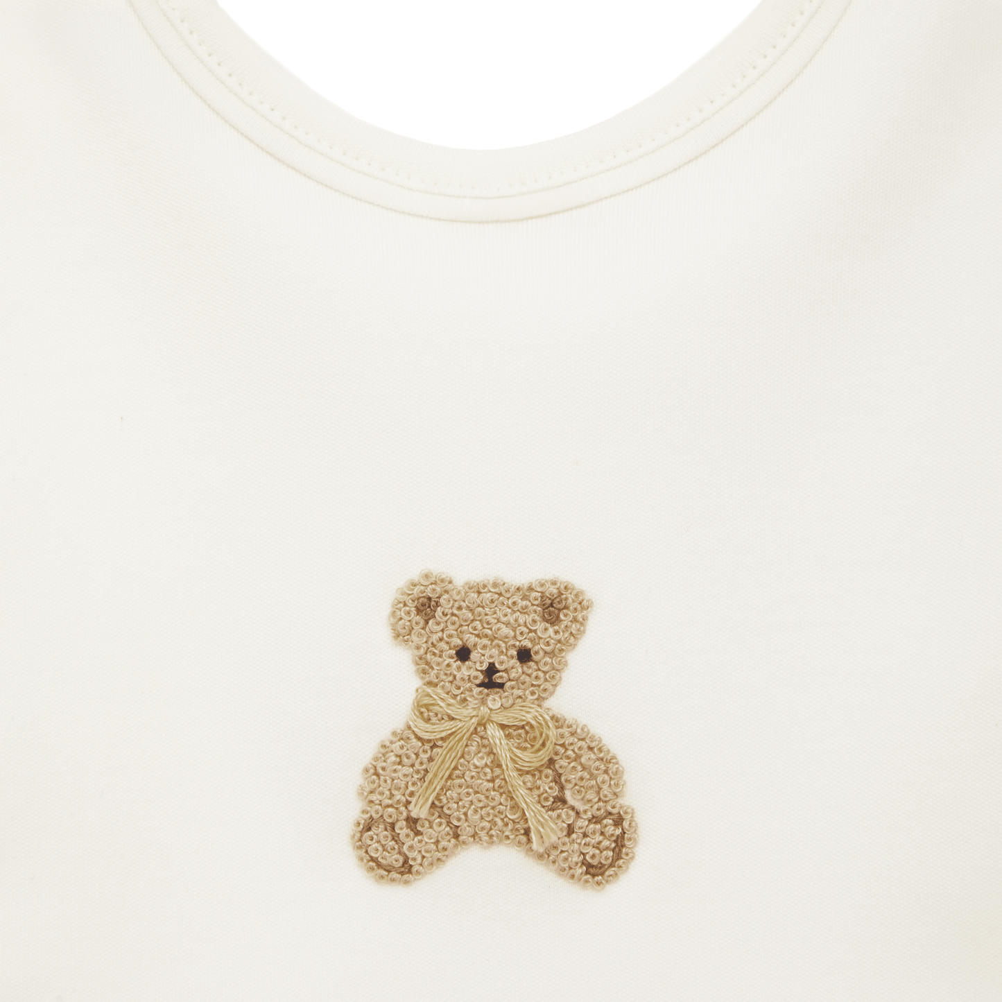 Bear Hugs Bib - Ivory - Magnolia BabyBib