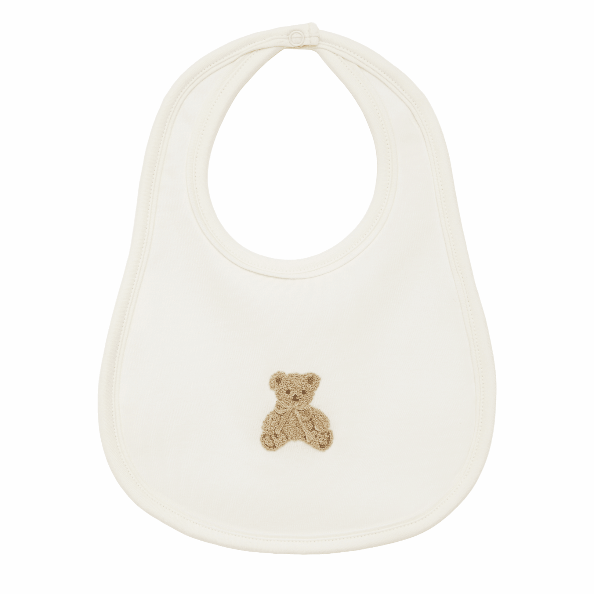 Bear Hugs Bib - Ivory - Magnolia BabyBib