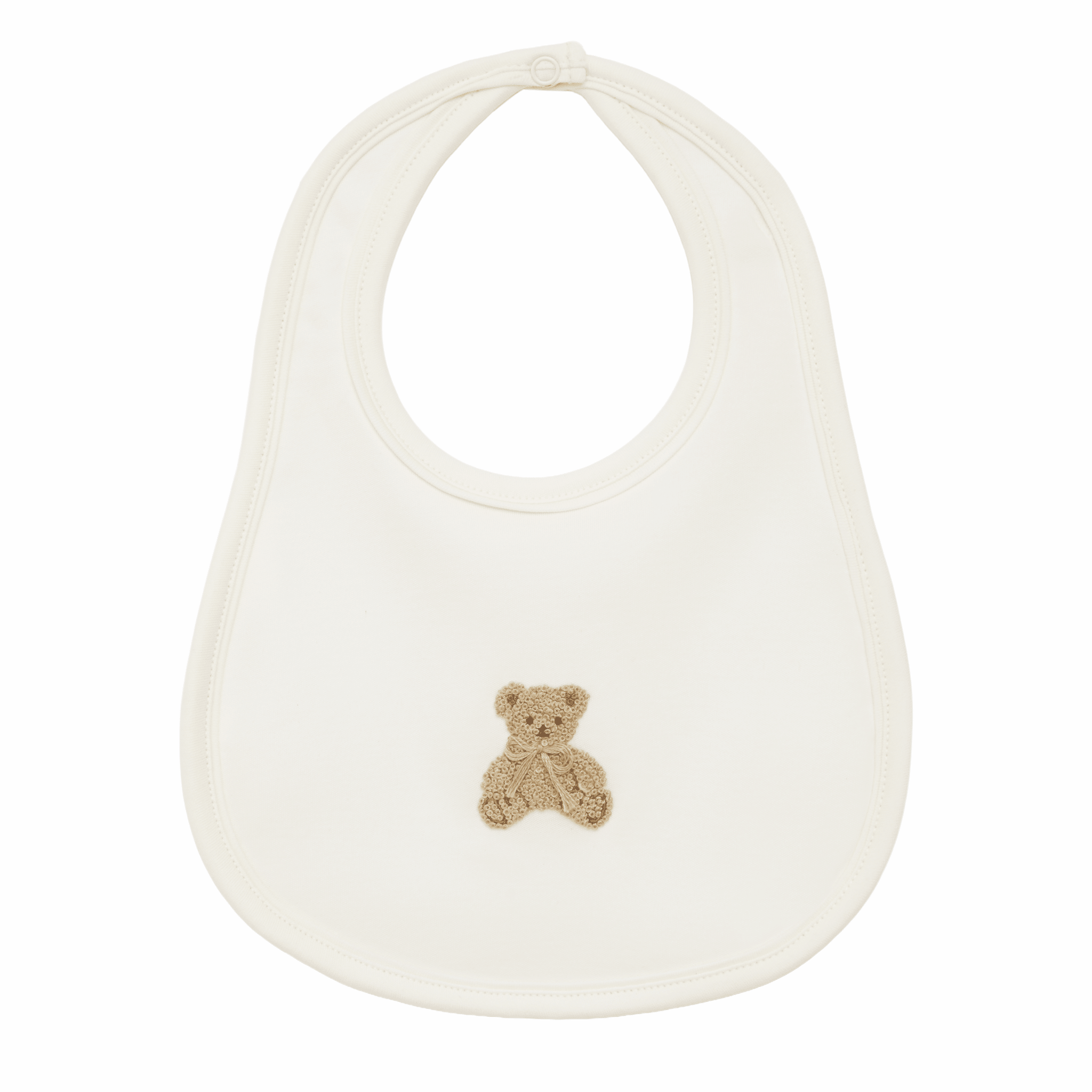 Bear Hugs Bib - Ivory - Magnolia BabyBib