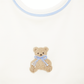 Bear Hugs Bib - Sky - Magnolia BabyBib