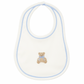 Bear Hugs Bib - Sky - Magnolia BabyBib