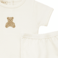 Bear Hugs Hand-Embroidered Diaper Cover Set - Ivory - Magnolia BabyDiaper Cover