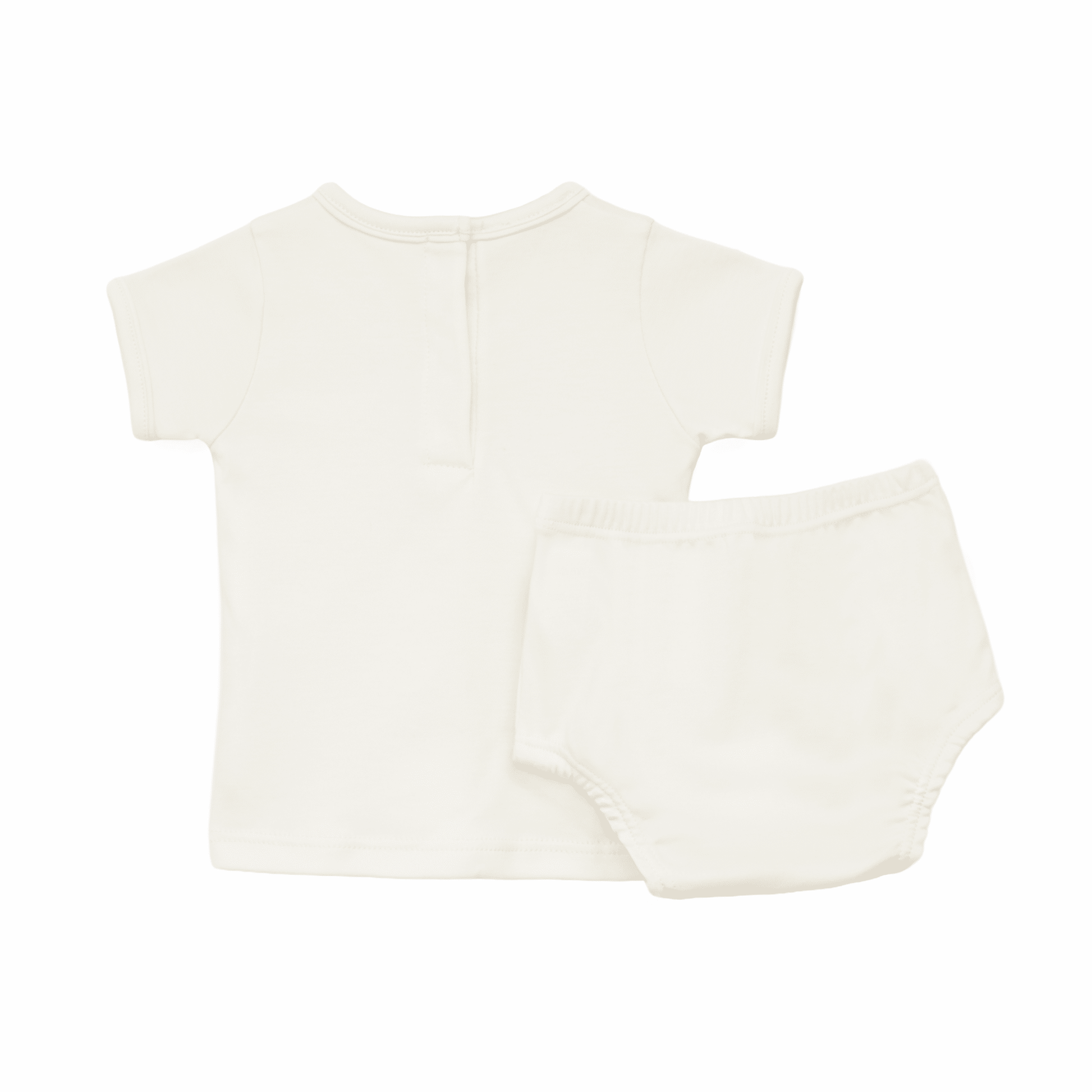 Bear Hugs Hand-Embroidered Diaper Cover Set - Ivory - Magnolia BabyDiaper Cover
