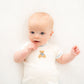 Bear Hugs Hand-Embroidered Diaper Cover Set - Sky - Magnolia BabyDiaper Cover