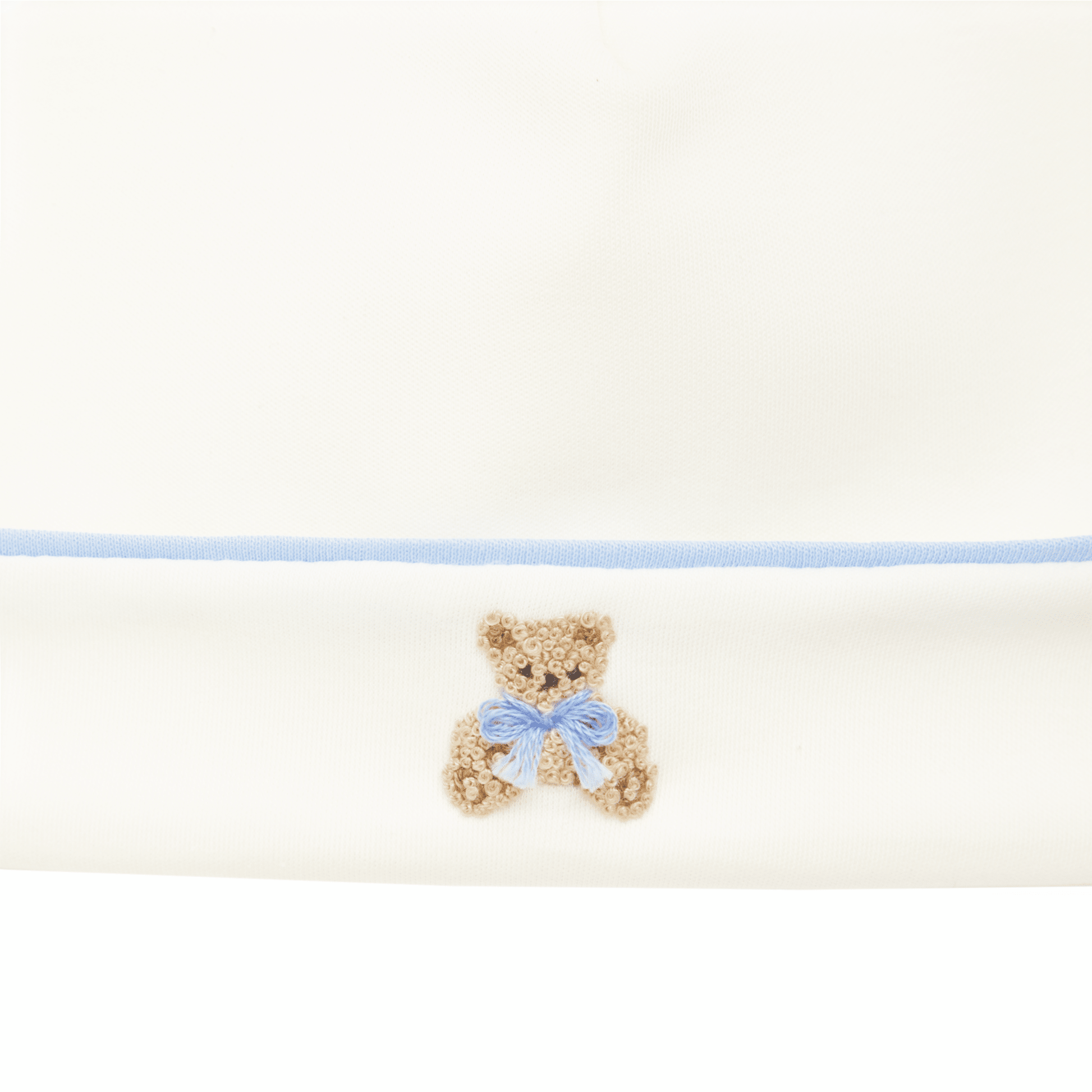 Bear Hugs Hand-Embroidered Hat - Sky - Magnolia BabyHat