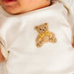 Bear Hugs Hand-Embroidered Lap Bodysuit - Ivory - Magnolia BabyBodysuit