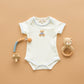 Bear Hugs Hand-Embroidered Lap Bodysuit - Sky - Magnolia BabyBodysuit