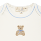 Bear Hugs Hand-Embroidered Lap Bodysuit - Sky - Magnolia BabyBodysuit