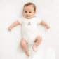 Bear Hugs Hand-Embroidered Lap Bodysuit - Sky - Magnolia BabyBodysuit