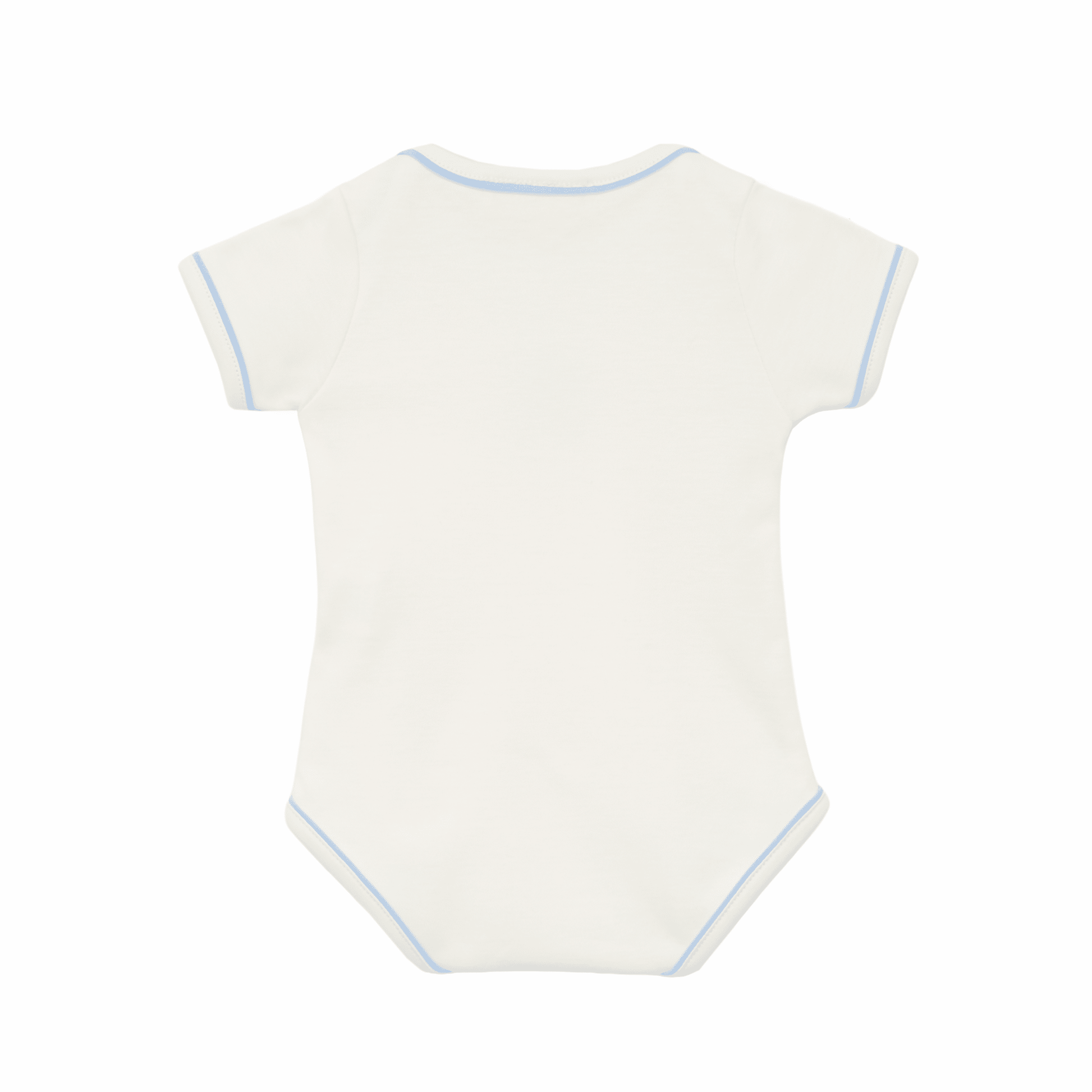 Bear Hugs Hand-Embroidered Lap Bodysuit - Sky - Magnolia BabyBodysuit