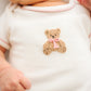 Bear Hugs Lap Bodysuit - Dusty Rose - Magnolia BabyBodysuit