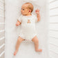 Bear Hugs Lap Bodysuit - Dusty Rose - Magnolia BabyBodysuit