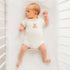 Bear Hugs Lap Bodysuit - Dusty Rose - Magnolia BabyBodysuit