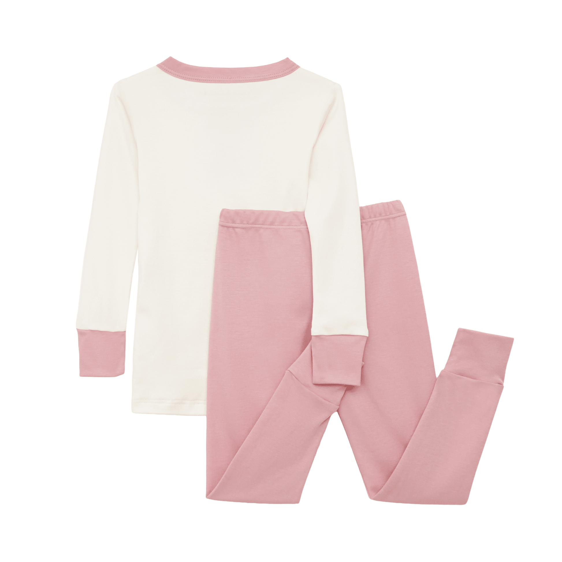 Bear Hugs Long Pajamas - Dusty Rose - Magnolia BabyLong Pajamas
