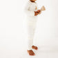 Bear Hugs Long Pajamas - Ivory - Magnolia BabyLong Pajamas