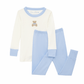Bear Hugs Long Pajamas - Sky - Magnolia BabyLong Pajamas