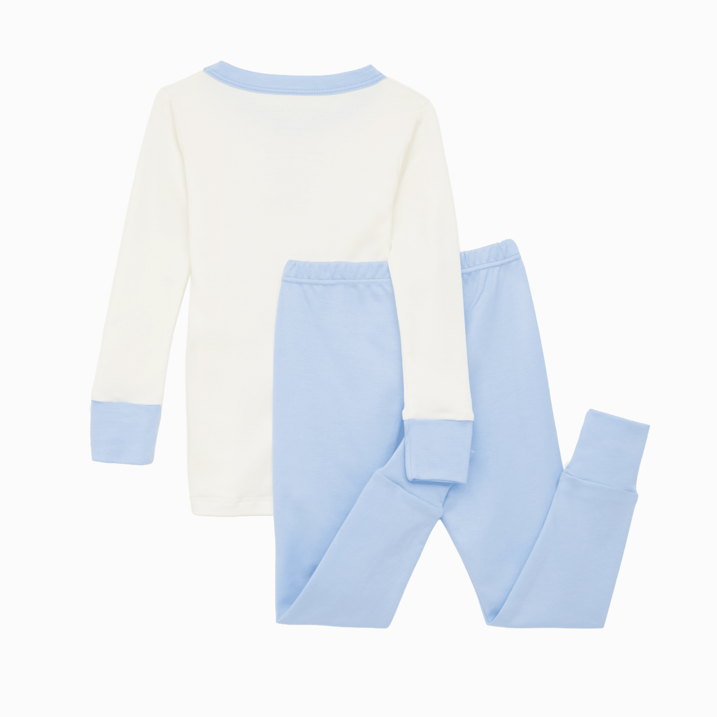Bear Hugs Long Pajamas - Sky - Magnolia BabyLong Pajamas