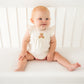 Bear Hugs Ruffle Diaper Cover Set - Dusty Rose - Magnolia BabyDiaper Cover