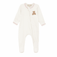 Bear Hugs Zip Footie - Dusty Rose - Magnolia BabyFootie