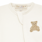 Bear Hugs Zip Footie - Ivory - Magnolia BabyFootie
