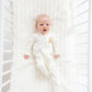 Bear Hugs Zip Footie - Ivory - Magnolia BabyFootie