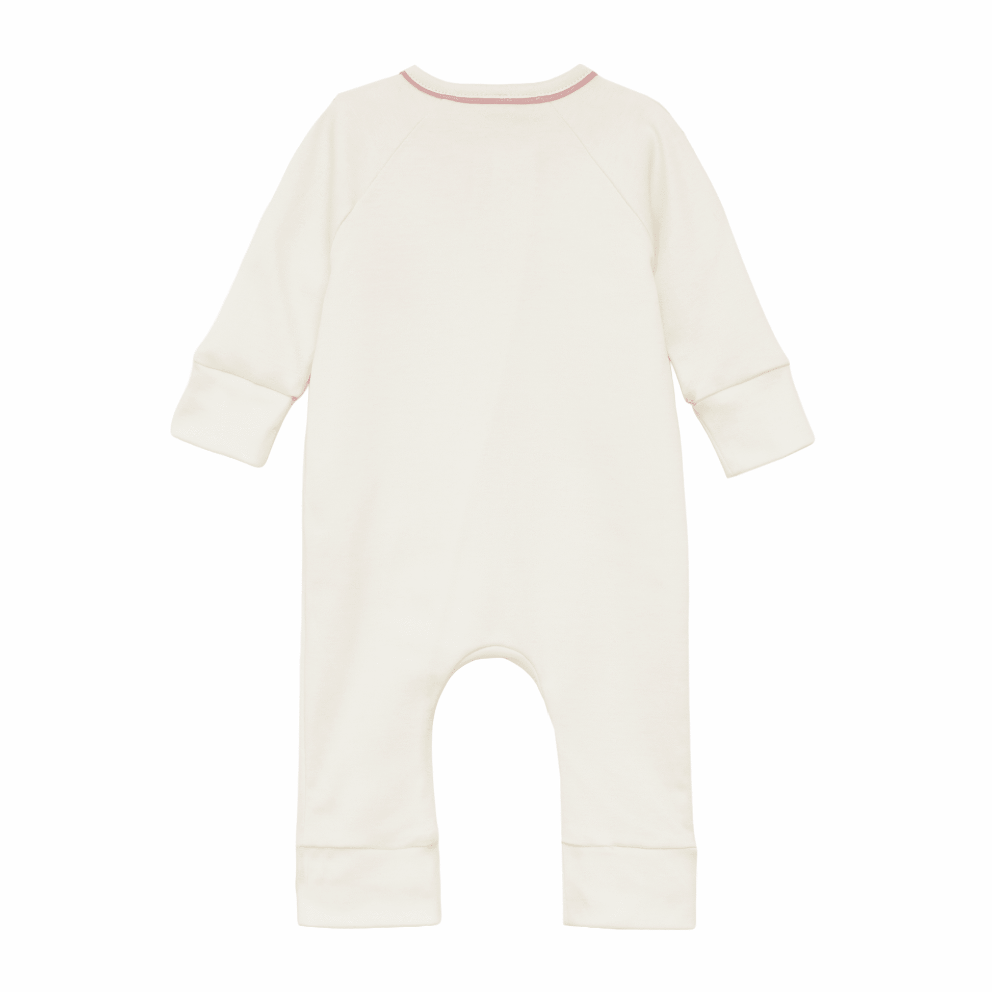 Bear Hugs Zip Playsuit - Dusty Rose - Magnolia BabyPlaysuit