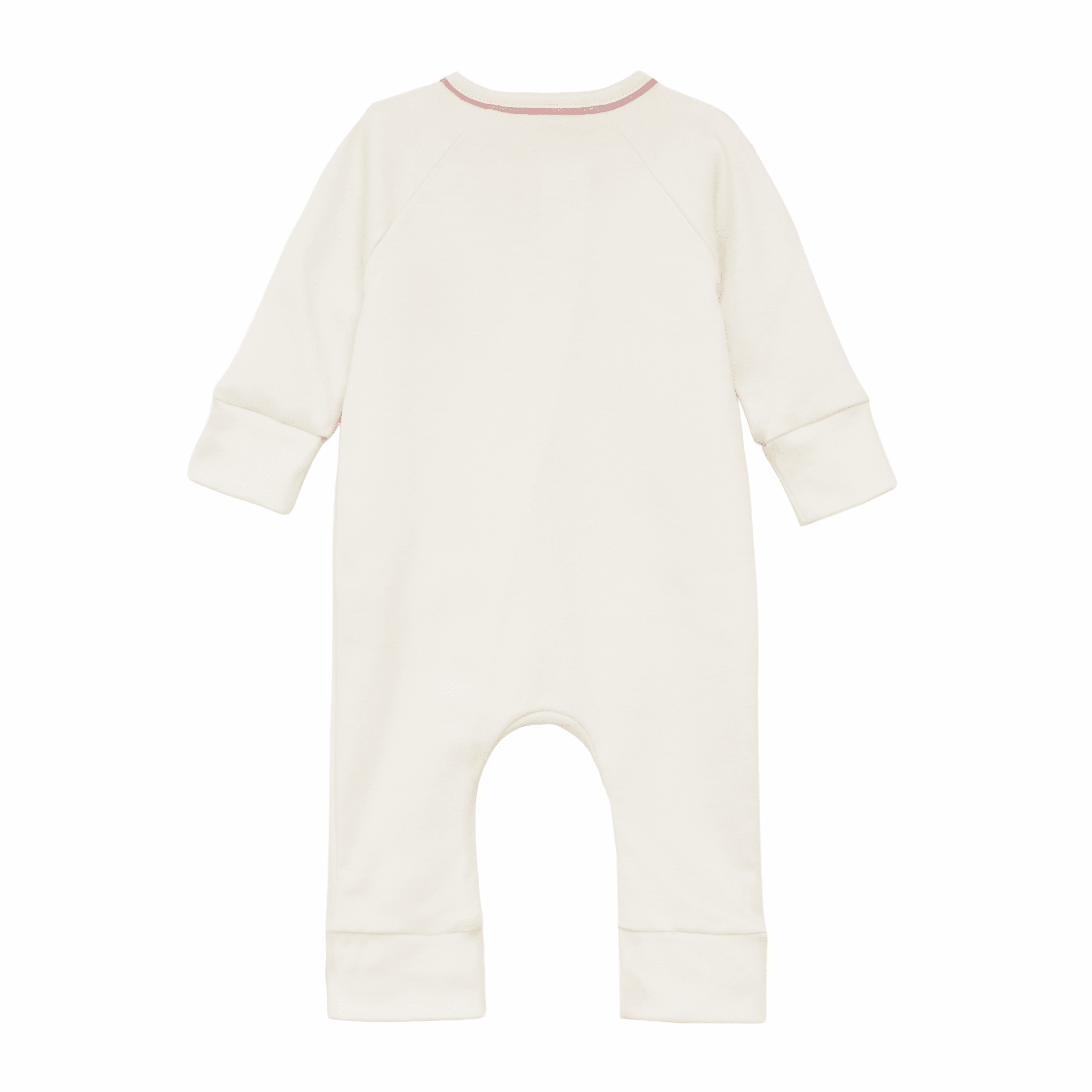 Bear Hugs Zip Playsuit - Dusty Rose - Magnolia BabyPlaysuit
