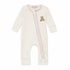 Bear Hugs Zip Playsuit - Dusty Rose - Magnolia BabyPlaysuit