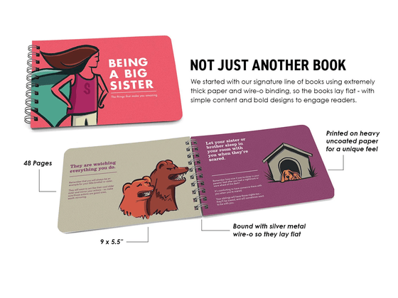 Being a Big Sister - A Book of Guidance and Advice - Magnolia BabyBook