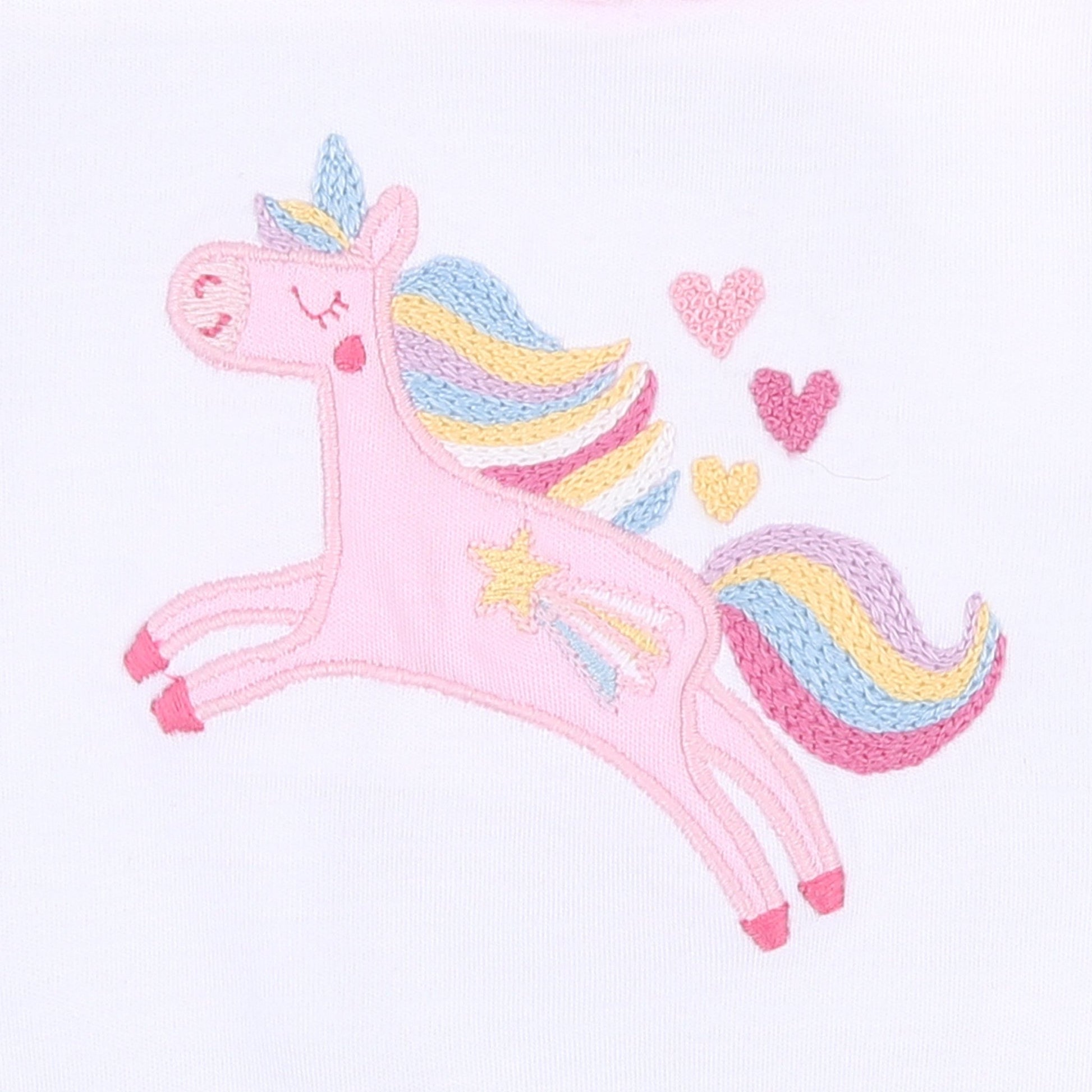 Believe in Magic Infant/Toddler Ruffle Long Pajamas - Magnolia BabyLong Pajamas